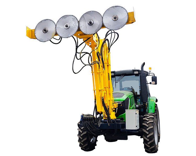 Tractor-Mounted Pruner