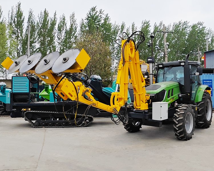 Tractor-Mounted Pruner