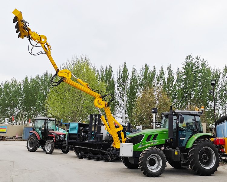 Tractor-Mounted Pruner